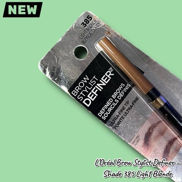 NEW NWT L’Oréal Brow Stylist Definer – Shade 385 Light Blonde - Picture 3 of 3